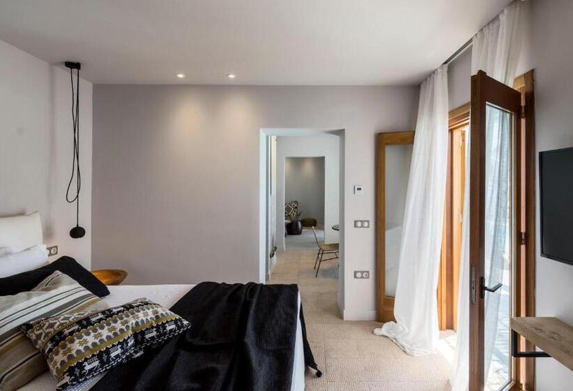 带1个卧室和海景的别墅, Minos Beach Art Hotel, A Member Of Design Hotels