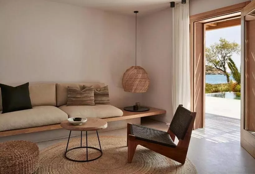 オーシャンビュー２ベッドルームヴィラ, Minos Beach Art Hotel, A Member Of Design Hotels