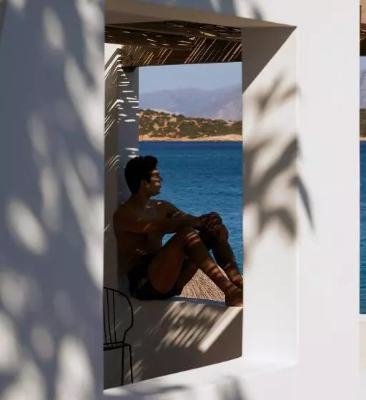 オーシャンビューのスタンダードバンガロー, Minos Beach Art Hotel, A Member Of Design Hotels