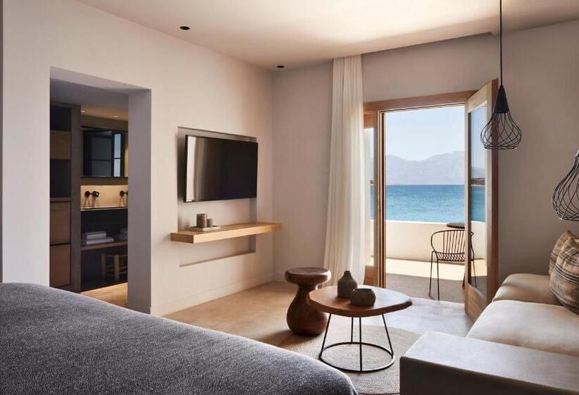 Superior bungalow with sea view, Minos Beach Art Hotel, A Member Of Design Hotels