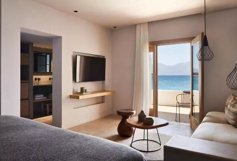 Superior bungalow with sea view, Minos Beach Art Hotel, A Member Of Design Hotels
