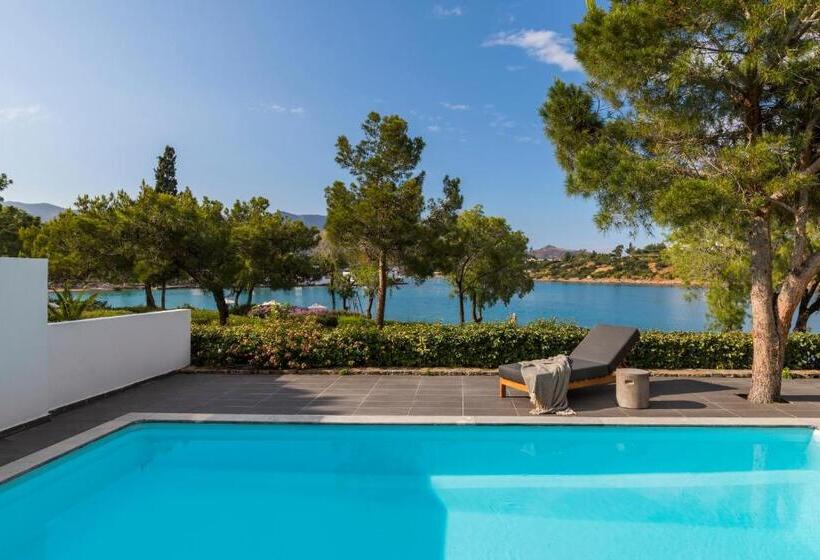 Superior bungalow with sea view, Minos Beach Art Hotel, A Member Of Design Hotels