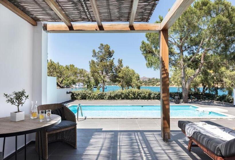 Superior bungalow with sea view, Minos Beach Art Hotel, A Member Of Design Hotels