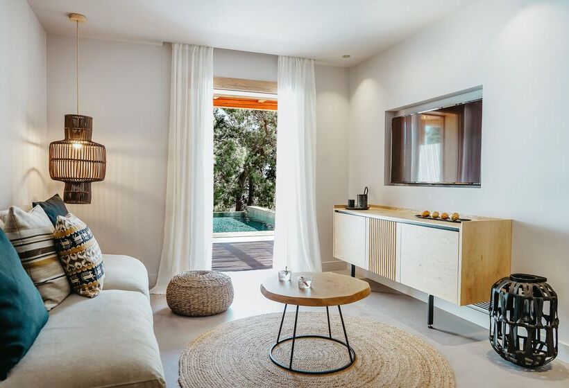 带2个卧室的别墅, Minos Beach Art Hotel, A Member Of Design Hotels