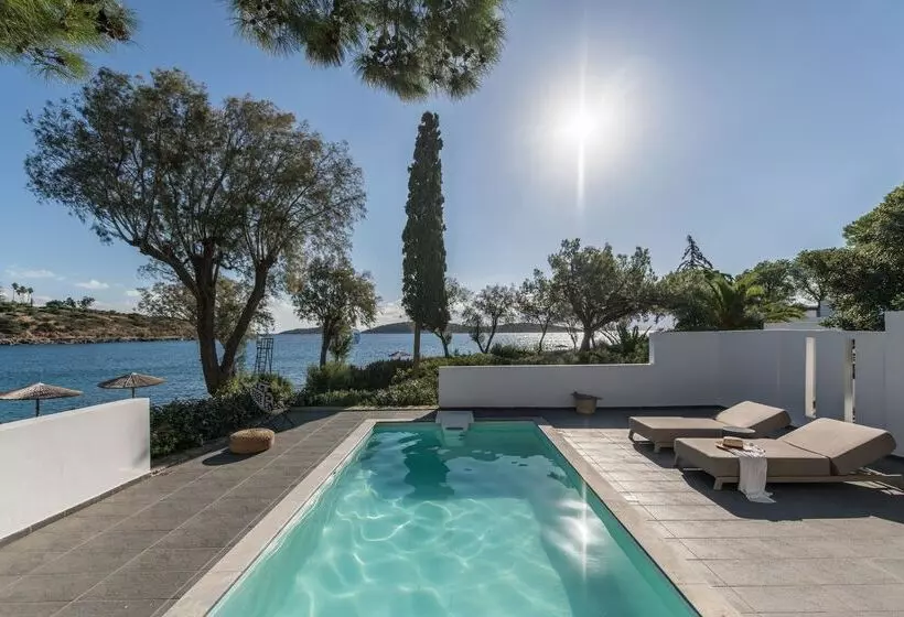 オーシャンビューの１ベッドルームビラ, Minos Beach Art Hotel, A Member Of Design Hotels