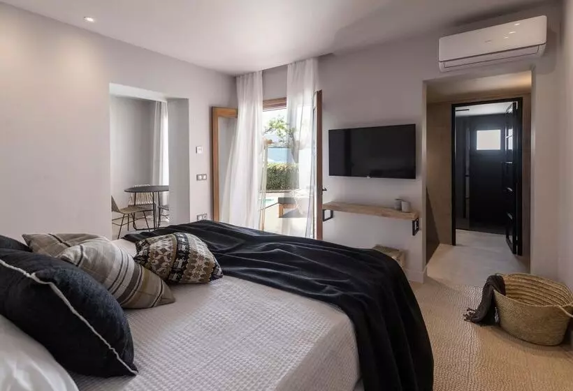 オーシャンビューの１ベッドルームビラ, Minos Beach Art Hotel, A Member Of Design Hotels