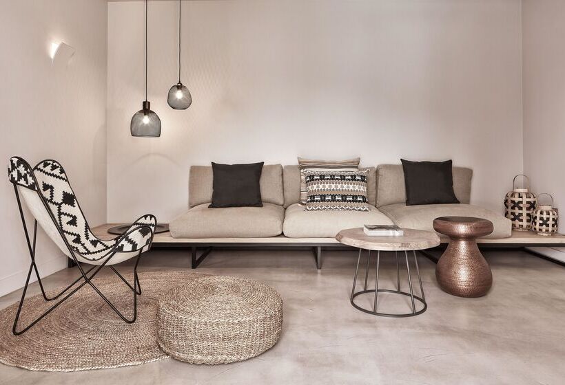 带1个卧室和海景的别墅, Minos Beach Art Hotel, A Member Of Design Hotels