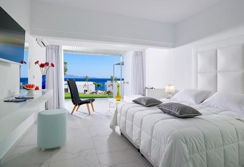 בקתה סטנדרטית עם נוף לים, Dimitra Beach Hotel & Suites