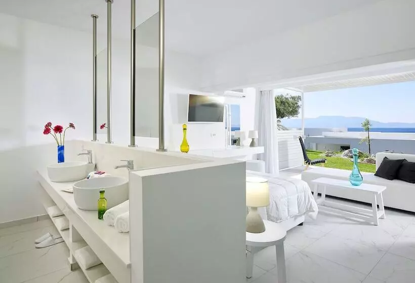オーシャンビューのスタンダードバンガロー, Dimitra Beach Hotel & Suites