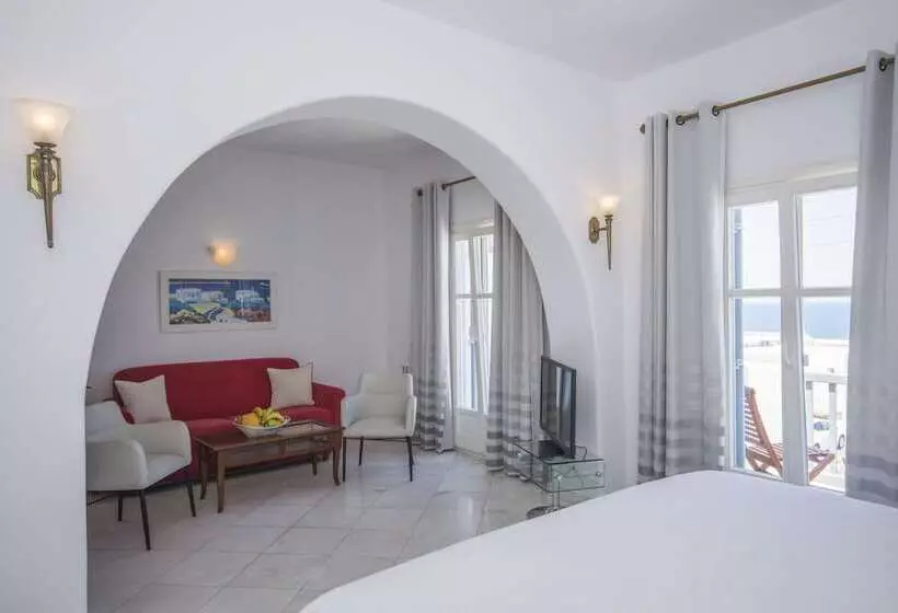 اتاق سوپریور با چشم‌انداز دریا, Mykonos Adonis