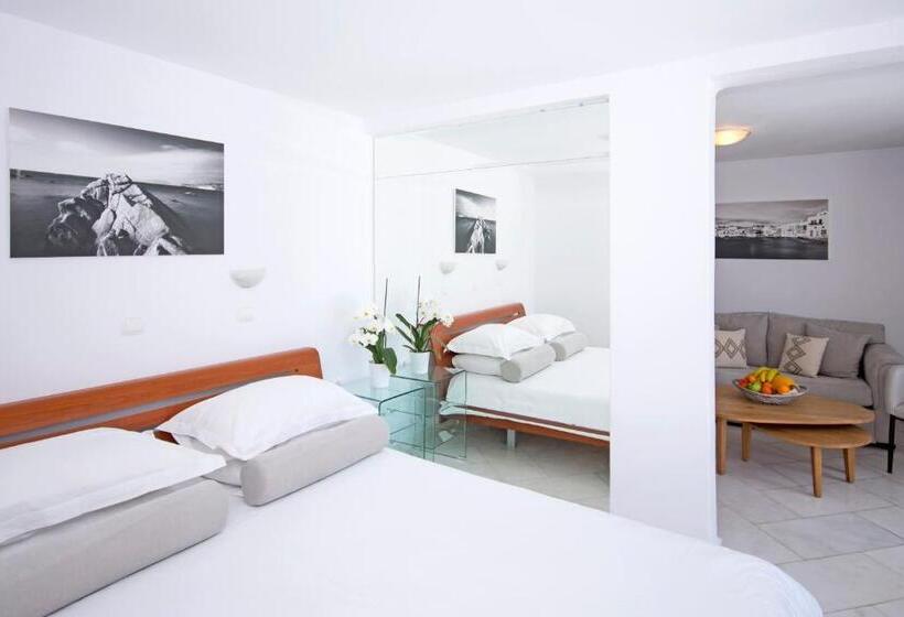 חדר סטנדרט נוף לים, Mykonos Adonis