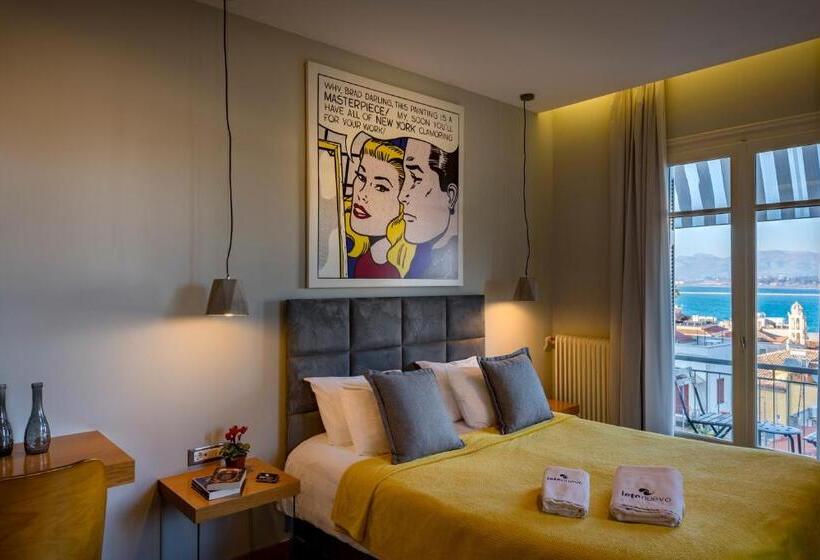 חדר דלוקס עם מרפסת נוף לים, Leto Nuevo