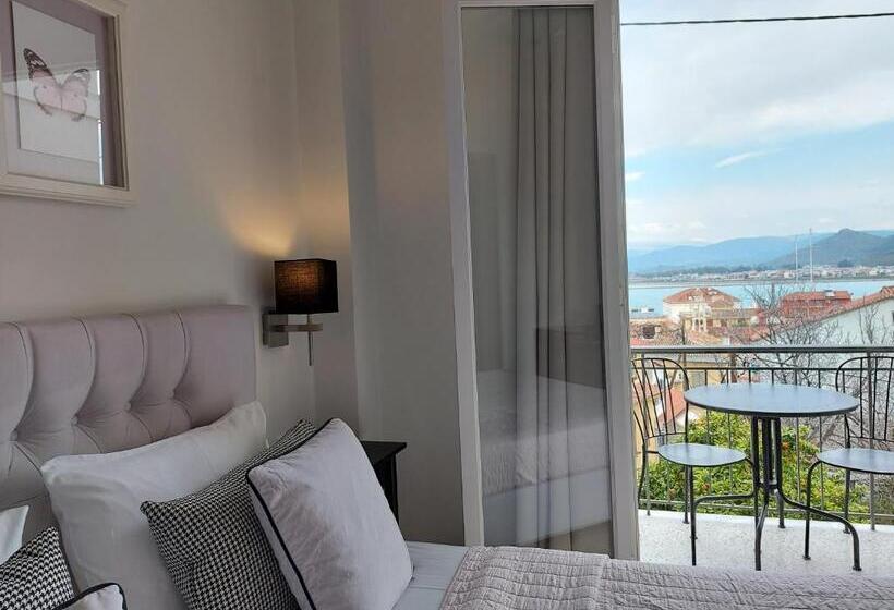 חדר דלוקס עם מרפסת נוף לים, Leto Nuevo