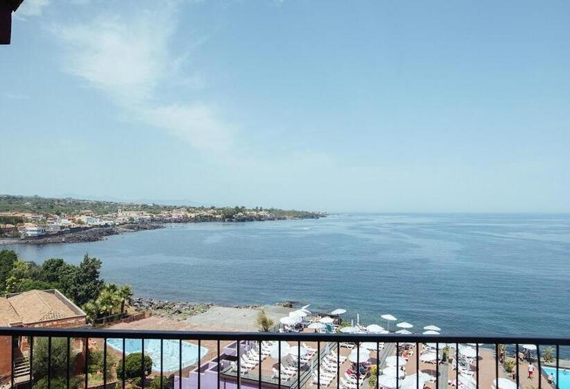 חדר קלאסי עם נוף לים, Santa Tecla Palace