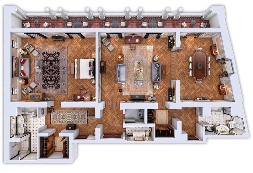 Başkanlık Süiti, The St. Regis Florence