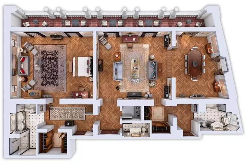 سوئیت پرزیدنت, The St. Regis Florence