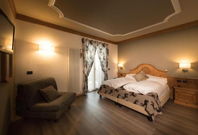 اتاق استاندارد با بالکن, Patrizia Dolomites Glamour