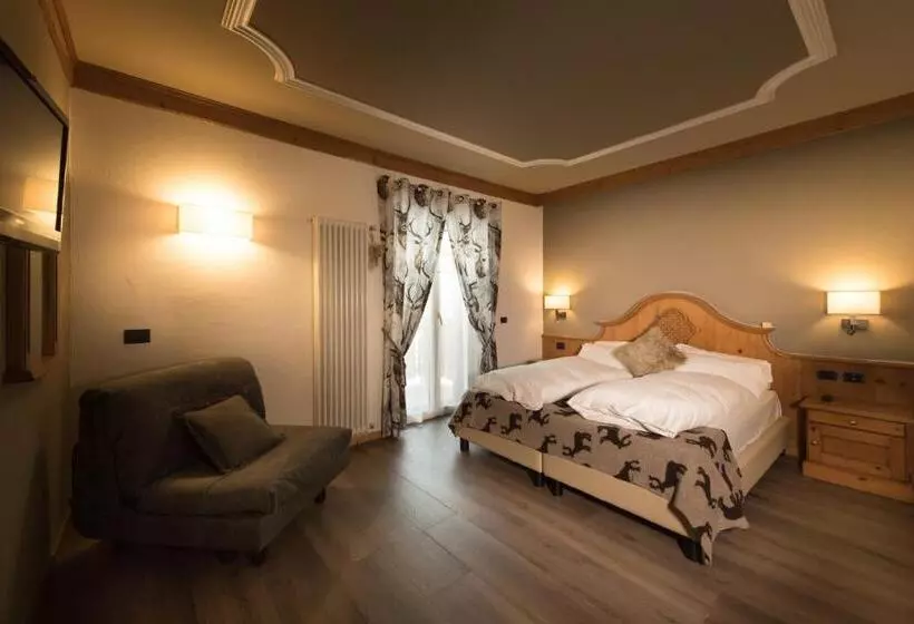 اتاق استاندارد با بالکن, Patrizia Dolomites Glamour