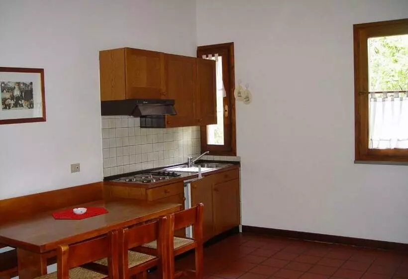 バルコニー付き1ベッドルームアパートメント, Residence Margherita