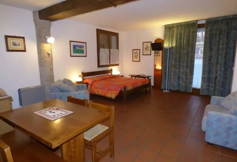 バルコニー付き1ベッドルームアパートメント, Residence Margherita