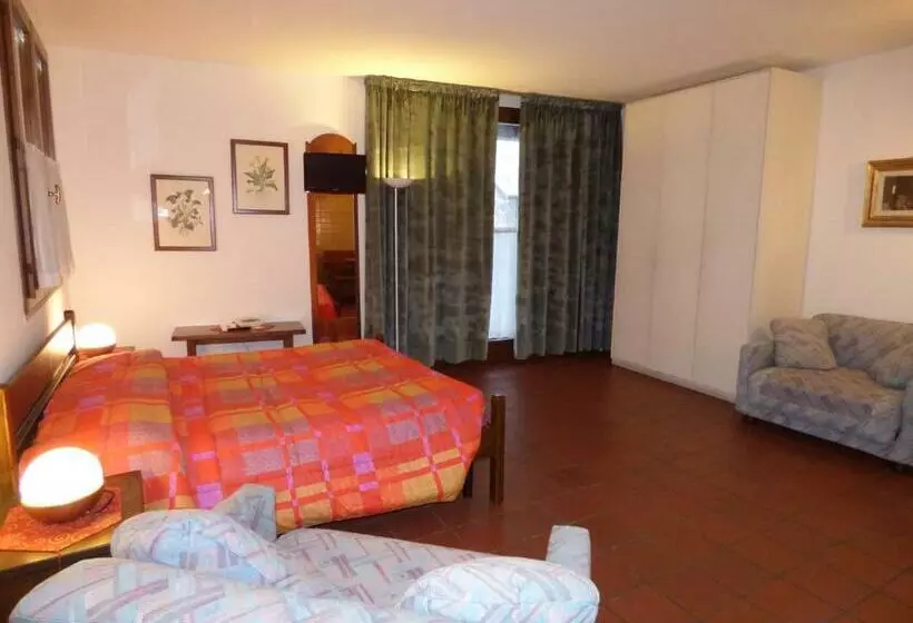バルコニー付き1ベッドルームアパートメント, Residence Margherita