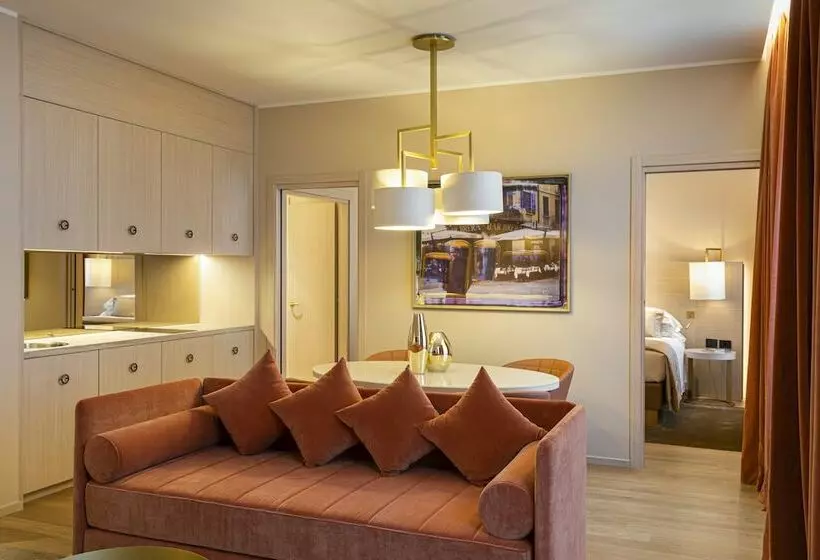 ２ベッドルームデラックスアパートメント, Rosa Grand Milano   Starhotels Collezione