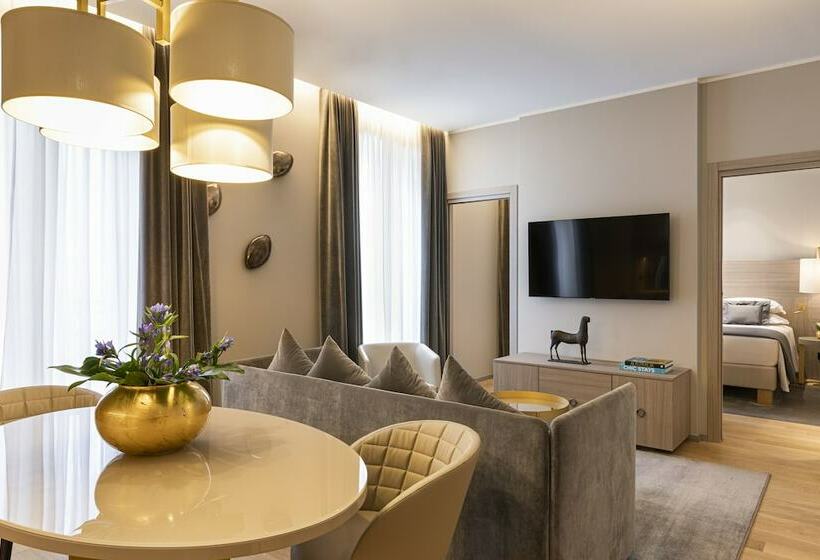 דירת דלוקס 2 חדרי שינה, Rosa Grand Milano   Starhotels Collezione