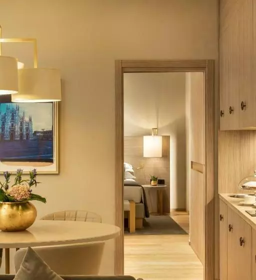 آپارتمان 1 خوابه با تراس, Rosa Grand Milano   Starhotels Collezione