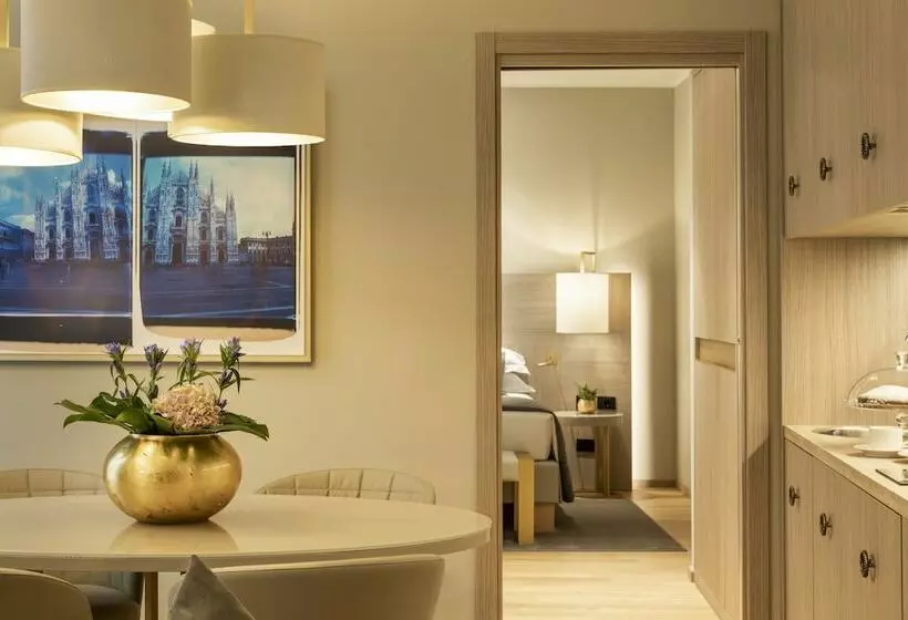 آپارتمان 1 خوابه با تراس, Rosa Grand Milano   Starhotels Collezione