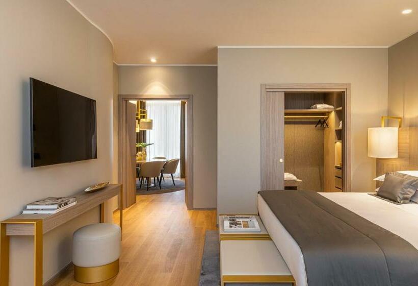 דירת פנטהאוז 1 חדרי שינה, Rosa Grand Milano   Starhotels Collezione