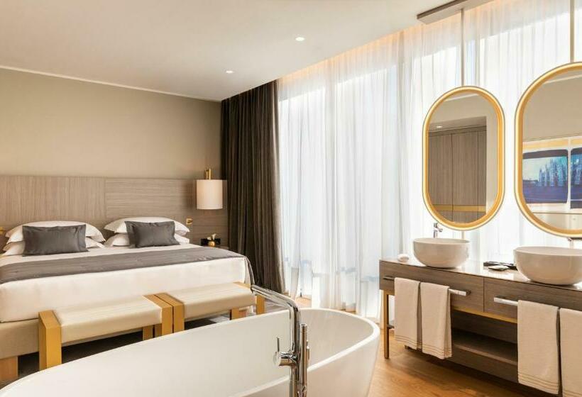 דירת פנטהאוז 1 חדרי שינה, Rosa Grand Milano   Starhotels Collezione