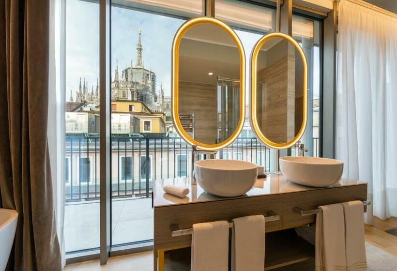 דירת פנטהאוז 1 חדרי שינה, Rosa Grand Milano   Starhotels Collezione