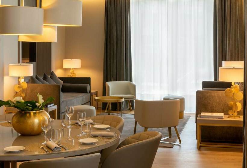 דירת פנטהאוז 1 חדרי שינה, Rosa Grand Milano   Starhotels Collezione