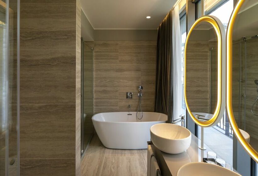 דירת פנטהאוז 1 חדרי שינה, Rosa Grand Milano   Starhotels Collezione