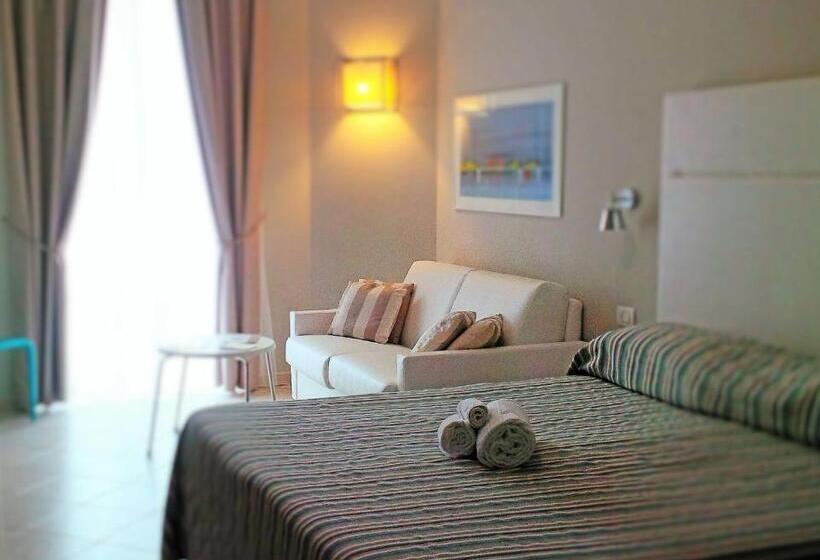 غرفة عائلية, Albergo Belsoggiorno