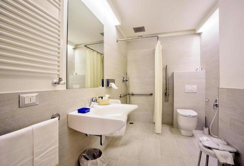 غرفة قياسية لذوى الاحتياجات الخاصة, Tirreno