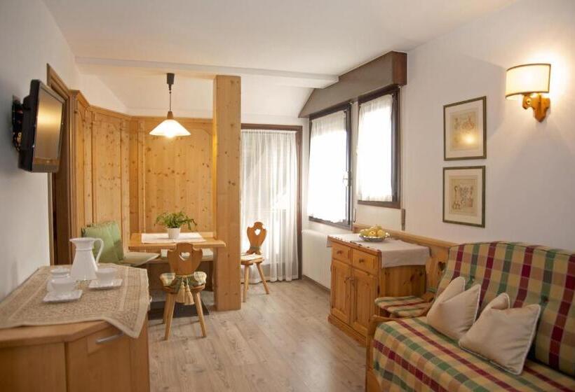 Апартаменты 1 Спальня, Parkhotel Ladinia