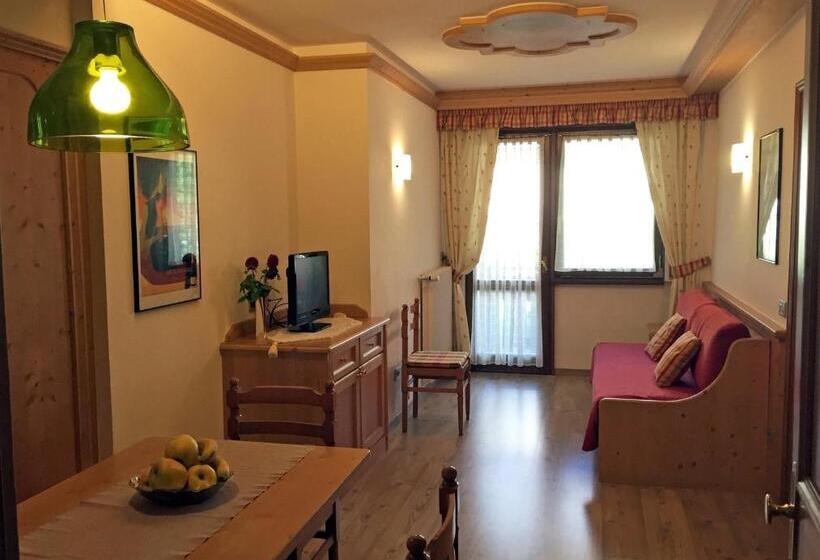 Апартаменты 1 Спальня, Parkhotel Ladinia