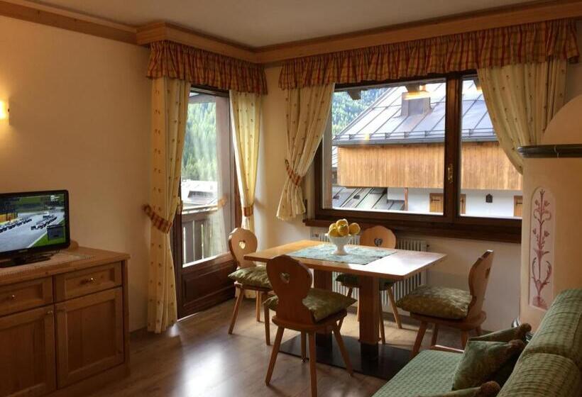 Апартаменты 2 Спальни, Parkhotel Ladinia