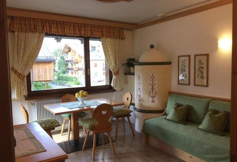 Апартаменты 2 Спальни, Parkhotel Ladinia