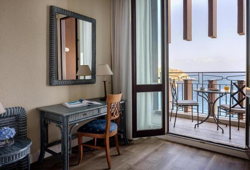 디럭스 룸 바다 전망, Unahotels Capotaormina