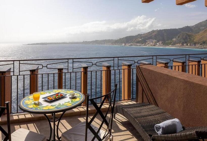 프리미엄 룸 바다 전망, Unahotels Capotaormina
