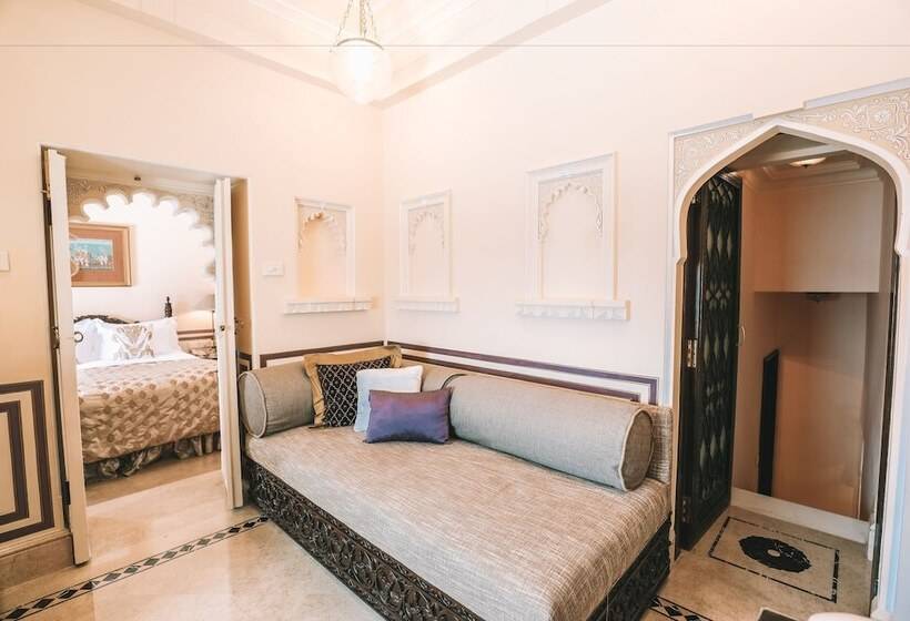 Suite with lake view, Taj Lake Palace Udaipur