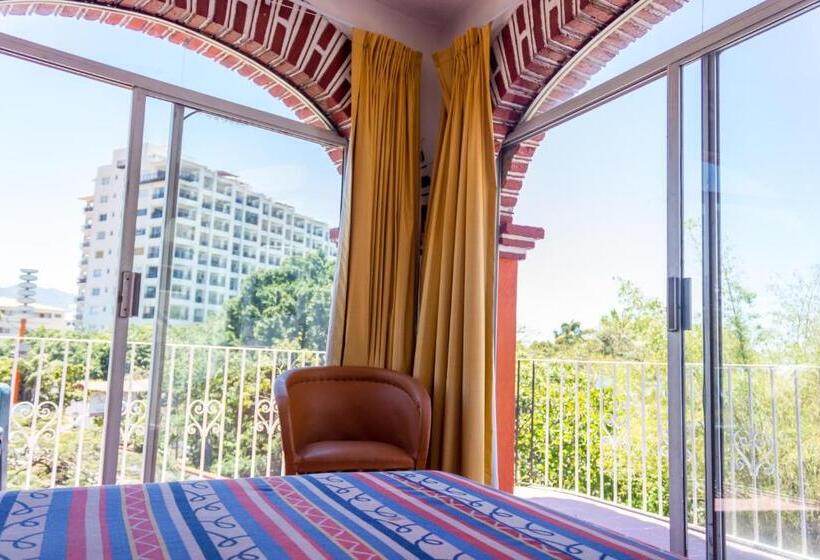 Habitació Estàndard amb Balconada, Encino Malecon Centro Puerto Vallarta