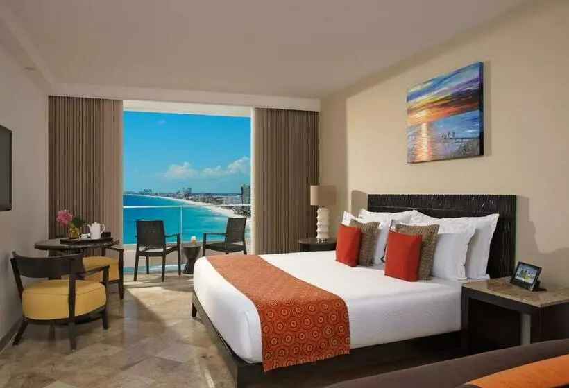 اتاق لوکس با چشم‌انداز دریا, Krystal Grand® Cancún - All Inclusive