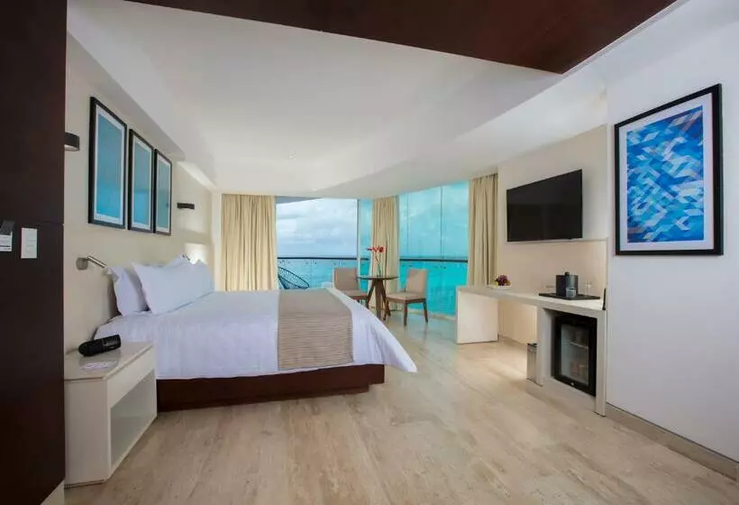 سوییت با چشم‌انداز دریا, Krystal Grand® Cancún - All Inclusive