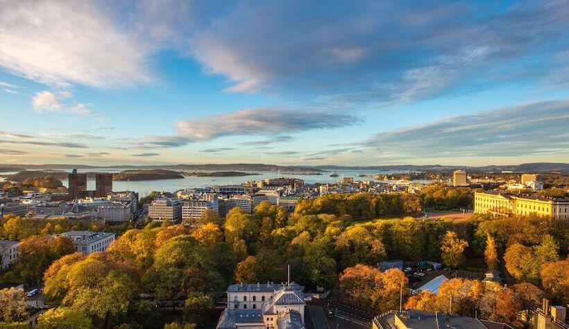 Premium room with view, Radisson Blu Scandinavia Hotel, Oslo