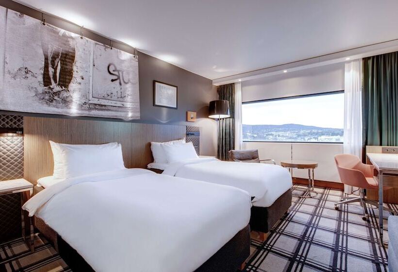 Premium Room City View, Radisson Blu Scandinavia Hotel, Oslo