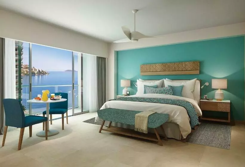 景色の見えるデラックスルーム, Dreams Acapulco Resorts & Spa   All Inclusive
