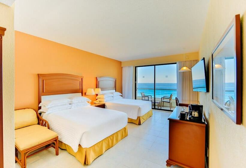 オーシャンビューのプレミアムルーム。, Occidental Tucancun  All Inclusive